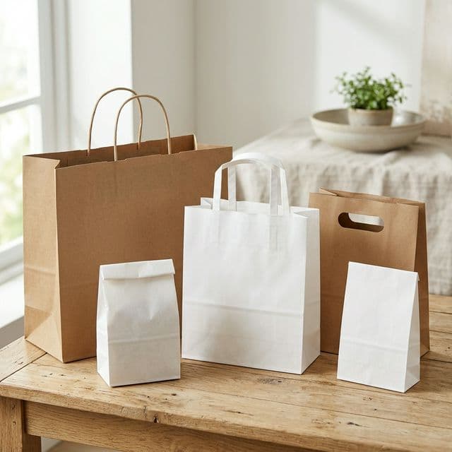 Bolsas de papel funcionales