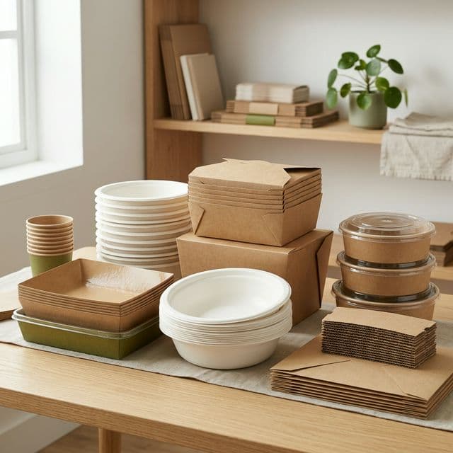 Materiales sostenibles para empaques