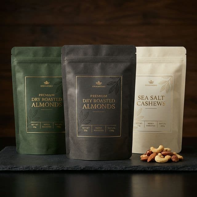 Pouches para snacks y alimentos secos